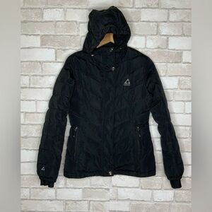 NWOT Gerry Weber Black Down Puffer Jacket Size S